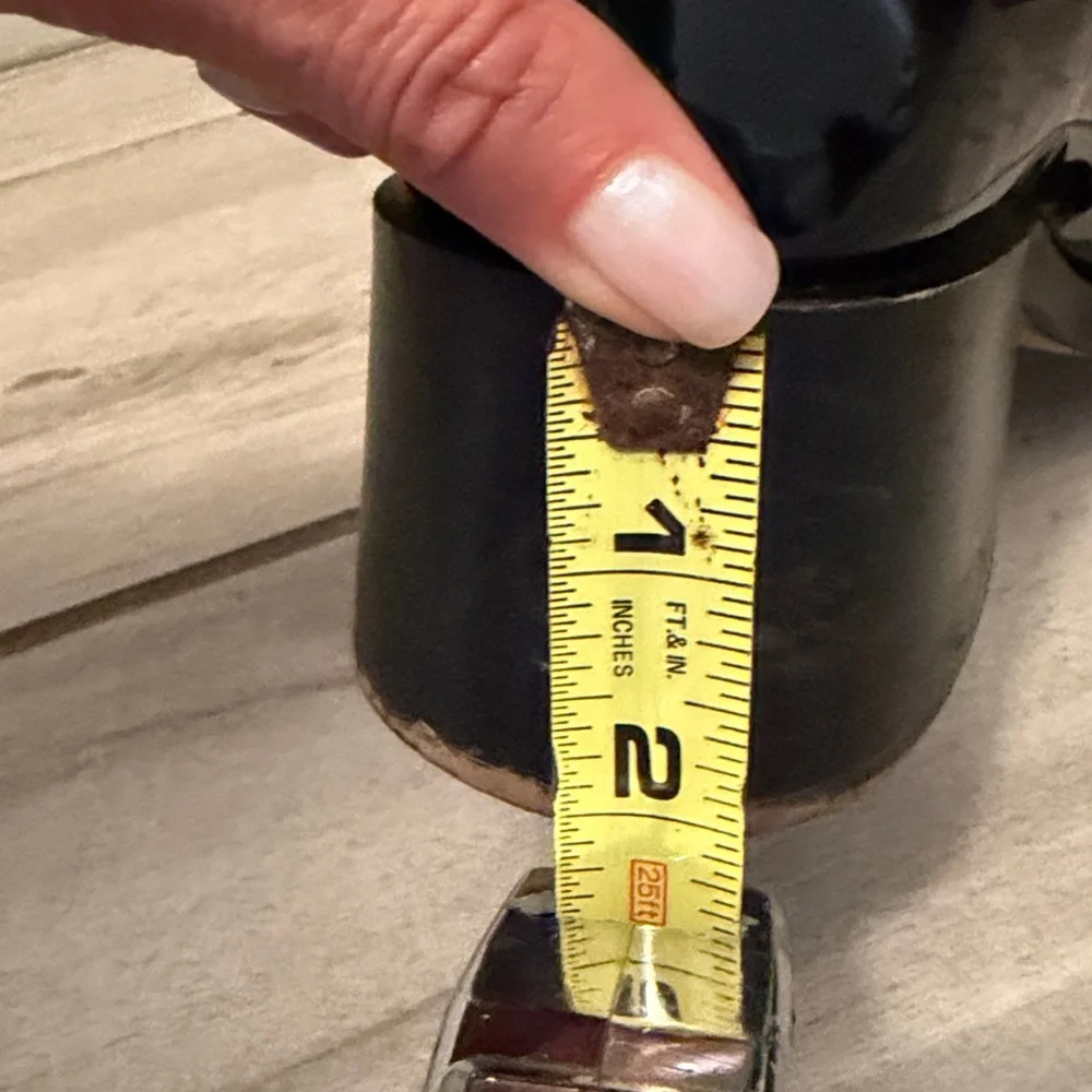 Zara patent  Black Loafers - Picture 8 of 8